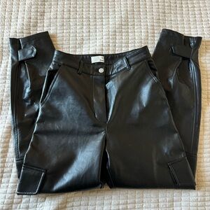 Aritzia leather pants